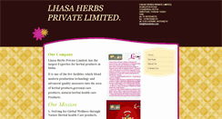 Desktop Screenshot of lhasaherbs.com